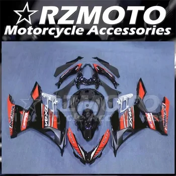 ABS Motocikel Oklep Kit ustreza Kawasaki Ninja 400 EX400 2019 2020 2021 2022 2023 19 2020 21 22 23 telo nastavitev rdeče in črno
