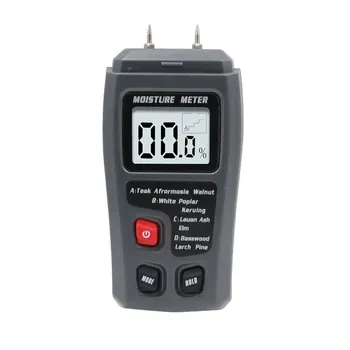 Digitalni Prikaz Les Vlago Meter Prenosni Dnevnik Higrometer Vlažnost Tester Samodejni izklop Merjenje Opreme